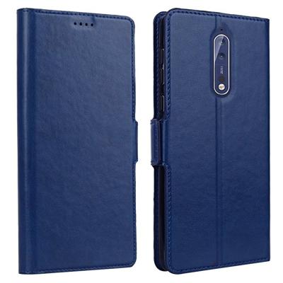 China 2021 Hot Selling Kick-stand Phone Case Leather Card Holder Flip Case Silicone Case For Nokia N8 For Nokia Lumia 430 for sale