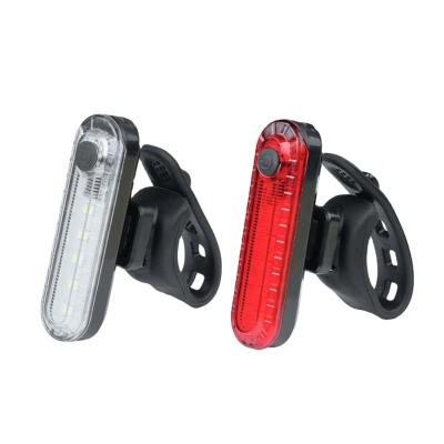 China PC+Silicone Usb Led Wheel/Rechargeable Rear/Front/Seatpost Signal Light Tail Lamp Bycicle Light Waterproof Bicycle for sale