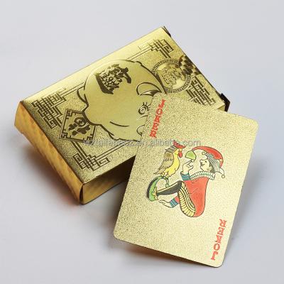 China Entertaiment Playing Cards 2023 54 Number Unique Promotional Print Premium Golden Pig Pattern Poker Playing Personalised Deck Of Cards for sale