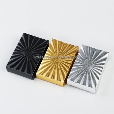 China Entertaiment Playing Cards Colorful Black Laser Pattern Printing Poker Cards Poker Decks PET Waterproof Gold Black Foil Playing Cards For Games for sale