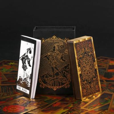 China Entertaiment Playing Cards Wholesale Custom The Rider Tarot Deck Game Cards for sale