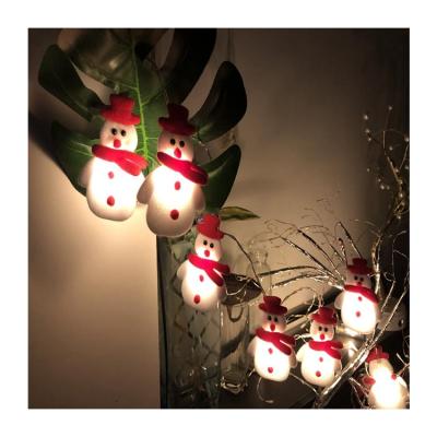 China Christmas Decor LED Lights Garland String Lights Fairy Lights Christmas Snowman String Lights Christmas Light For Home for sale