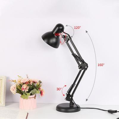 China Adjustable Arm Bendable LED Clamp Lamp, Metal Swing Arm Desk Lamps, Desk Lamps for sale