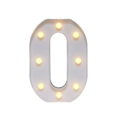 China Holiday decoration led marquee letter lights, led letter lights sign, light up letters 0 for sale