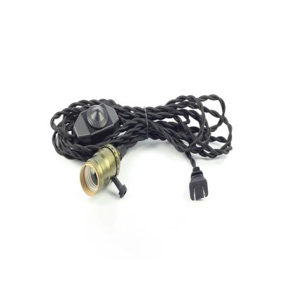 China Dimmer wire with plug and switch, lamp cable, lamp cord for sale