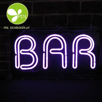 China PDL PVC High Bright Custom Glass Tube Neon Bar Sign Only for sale