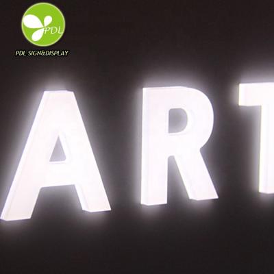 China 3 Years Warranty Outdoor Acrylic Letter 3D Acrylic Led Sign Light Box for sale