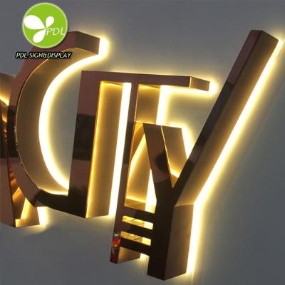 China Metal get! Diy High Bright Waterproof Backlit Led Channel Letter Sign for sale