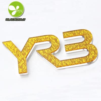 China 2021 Hot Stores Style Environmental Friendly Laser Cut Acrylic Letter For Indoor Use for sale