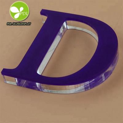 China Surface laser cut acrylic letters and numbers for sign for sale