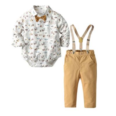 China 2021 Fall Fashion Casual Clothing Little Boys Cotton Kids Organic Clothing Sets Boys for sale