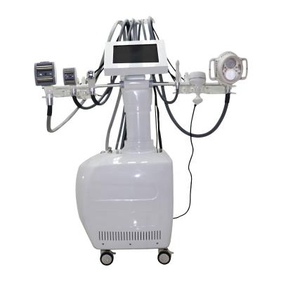 China Weight Loss 7 in 1 Hot Sale 40k Cavitation Lipolaser Automatic Roller RF Vacumm Body Massage Skin Firming Laser Slimming Machine for sale