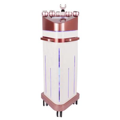 China Weight Loss Heat Vacuum Massage Body RF 40k Cavitation Skin Dissolve Fat Cells 6 Handles Machine for sale