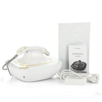 China Wrinkle Removal Desktop Machine Radio Frequency Collagen Face Lift Massager Vibrating Eye Bag Remover EMS for sale