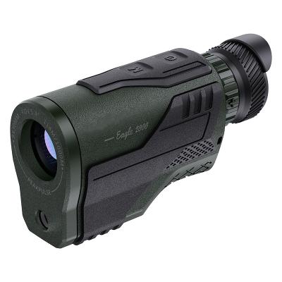 China Laser Range Finder 2000m Monocular Telescope Golf Range Finder 133*76*50mm for sale