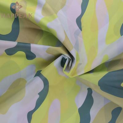 China HAPPEAK Anti-Static Custom Designs Digital Printed Military Fabric Polyester Camouflage Pongee Fabric Printed for sale