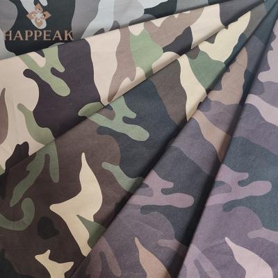 China Wholesale High Quality Anti-static Polyester Camouflage Fabric 300T Digital Printing Plain Pongee Cloth for sale