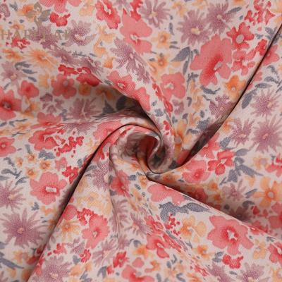 China Customized Design Woven Cotton OEM Fabric Floral 100% Bulk Cotton Printed Shrink-Resistant OEM Fabric For Women Dress for sale