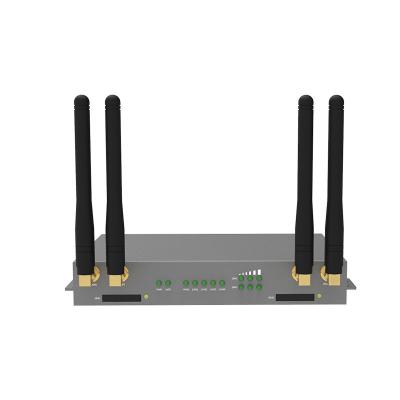 China 4g 4g wifi ethernet modem sim 4g lte router quad dual sim load balance with serial industrial wifi router RS232/485 for sale