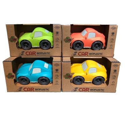 China Wheat Straw Eco Friendly Boys Toy Vehicle Car 14.5*8.5*8.5 for sale