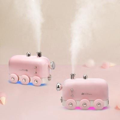 China USB Charging Home Use Car Ultrasonic Humidifier Pink Cute Aromatherapy for sale