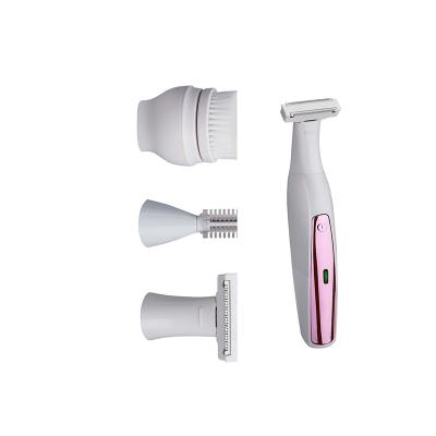 China Fashion Design Professional Twin Blade Mens Or Ladies Electric Rechargeable Shaver Hair Remover for sale