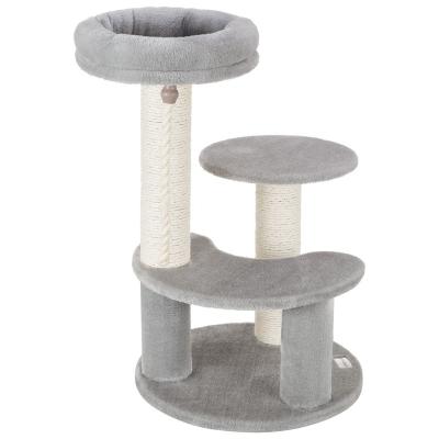 China Cat Tree Integrated Toy Free Sustainable Paradise Natural Modern Climbing Cat House Tree for sale