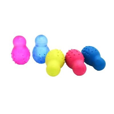 China Popular Viable For Chewers TPR Aggressive Cute Dog Ball Chew Toy for sale