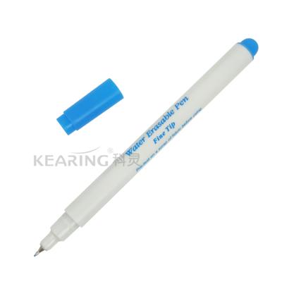 China Crafts& Fine Blue Color Water Apparel Industry Kearing 0.5mm Tip Erasable Pen for sale