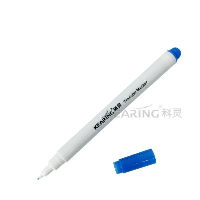 China Kearing Blue Color Transfer Pen For Embroidery Water Erasable Pens Sewing Time For Short Marking 1.0mm for sale