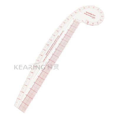 China Fashion Design Measuring Kearing Design Imperial Styling Ruler PM6503 French Curve Fashion Design Acrylic Plastic Ruler for sale