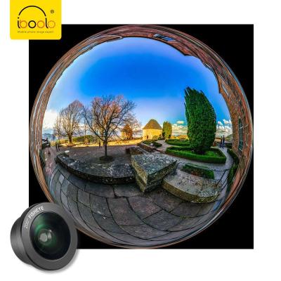 China Aluminum & 360 VR IBOOLO Optical Glass Moving Camera Lens 200 Degree Fisheye Lens For Projector for sale