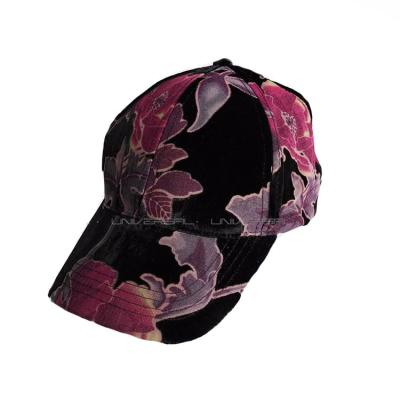 China breathable & New Waterproof Velvet 6 Panel Winter Custom Printing Logo Hat Fitted Single Baseball Cap for sale