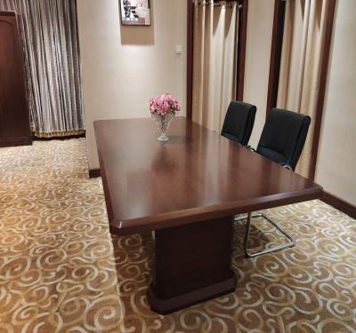 China Large Expandable Luxurious Conference Table Conference Room With Best Price Office Meeting Room Furniture for sale