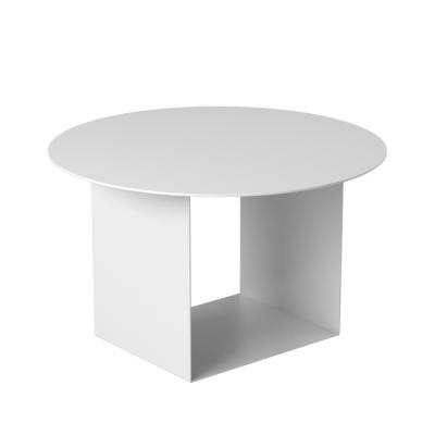 China New Type Modern Low Luxury Coffee Tables Modern Round Shape Metal Table for sale