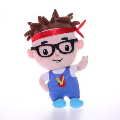 China 25cm Cartoon Basketball Boy Plush Anime Character Doll For Kids Gift for sale