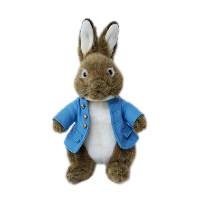 China Brown Peter Rabbit Animal Plush Toys for sale