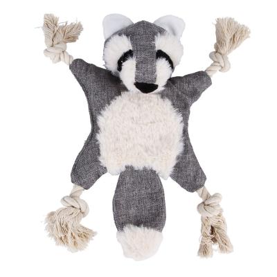 Chine Pelez la corde acérée créative amicale Toy Breathable de chanvre de chien de jouets de peluche d'animaux familiers à vendre