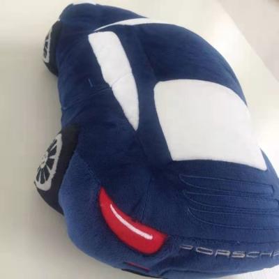 China 30cm Police Porsche Car Plush Toys Kids Soft Pillow Children Present for sale