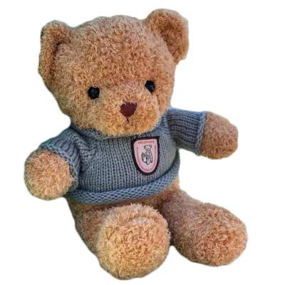 Cina bambola di straccio della peluche di 25cm Brown Teddy Bear Girlfriend Birthday Gift in vendita