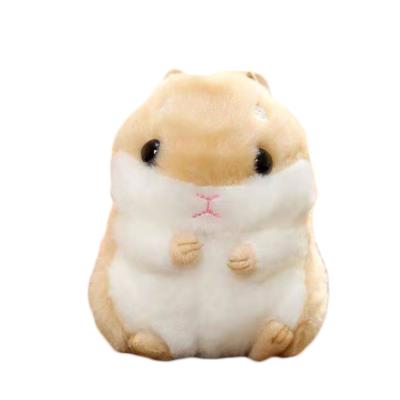 Chine Cadeau d'anniversaire pendant de Chubby Hamster Plush Keychain Bag Mini Plush Doll à vendre