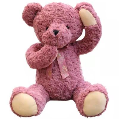 China Boneca de pano bonito tímida 85cm de Rose Red Girl Sleep Cuddle Teddy Bear Plush Toys Small à venda