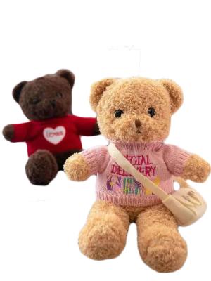 China o presente de aniversário das meninas enchidas 30cm da trouxa de Teddy Bear Plush Toys With personalizou à venda