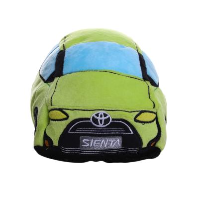 China 30cm Green Kids Emulation Stuffed Cartoon Car Plush Toys Fashionable for sale