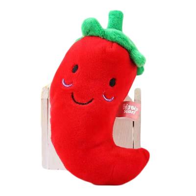 Chine anti jouets de peluche de Cat Plush Toys Vocal Dog de légumes fruits de morsure de 15cm à vendre