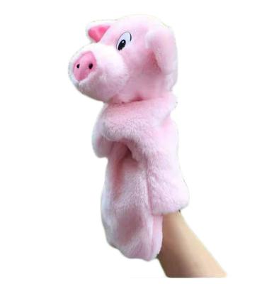 Cina la peluche rosa del burattino del maiale di 25cm*15cm gioca i puntelli di storia per il bambino del genitore della famiglia in vendita