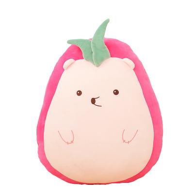 중국 No Shedding Odorless Washable Soft Fruit Plush Toy 판매용