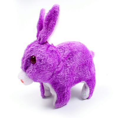 China sonido que camina Bunny Plush Toy de la base de motor eléctrico de los 20cm en venta