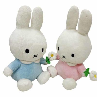 China Short Plush Couple Bunny Doll For Valentine'S Day for sale