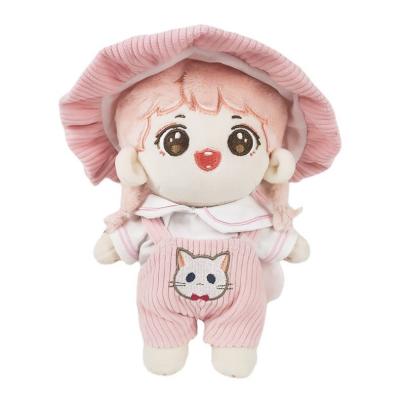 China Creative No Smell Plush Pop Star Dolls For Girls for sale